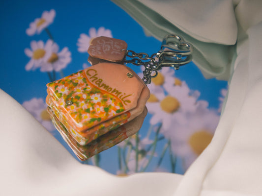 Teabag Watch Keychain