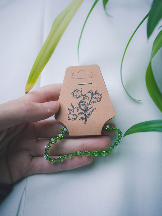 "Fern"-Green Bracelet