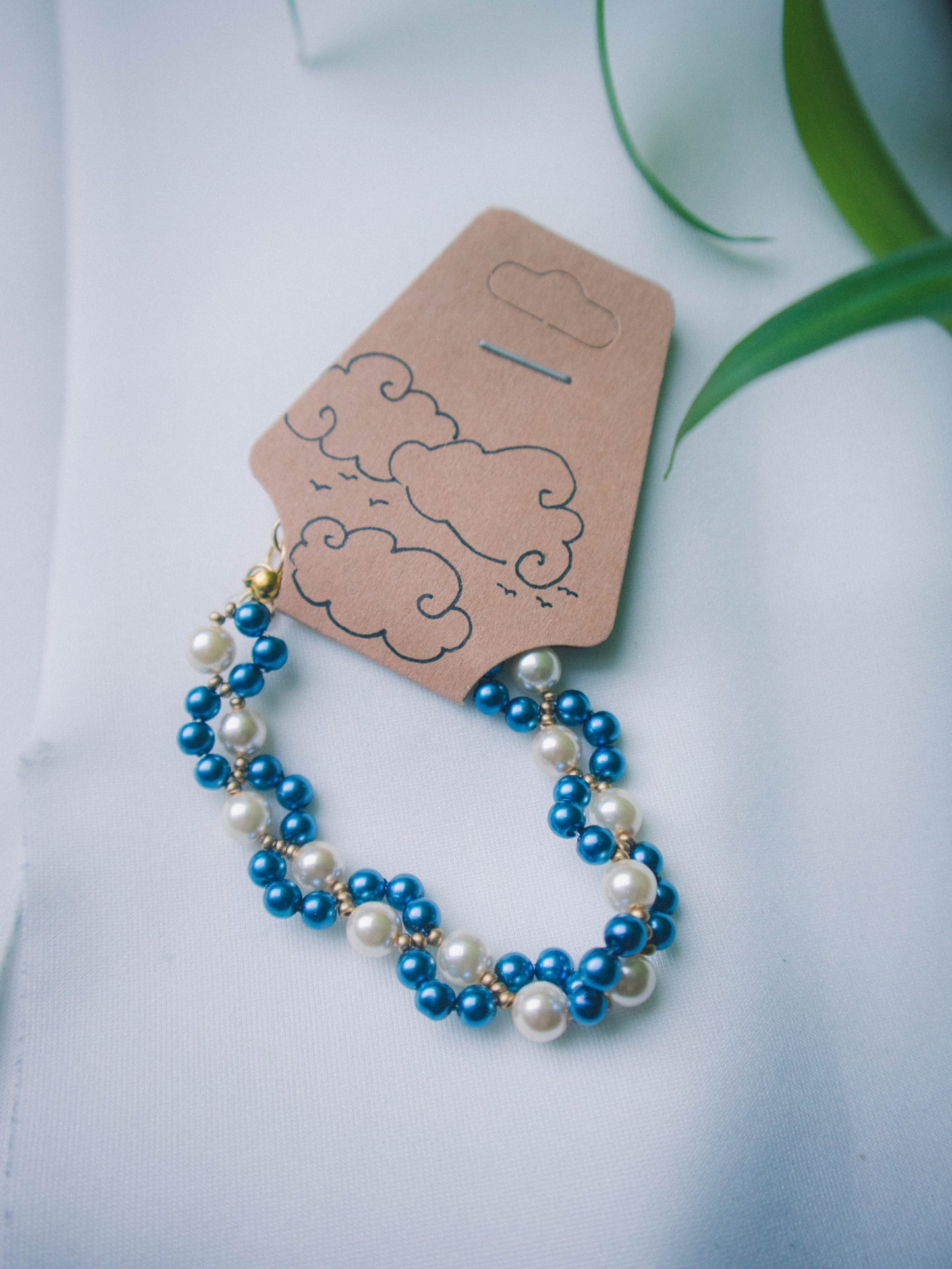 "North Sea" Blue bracelet