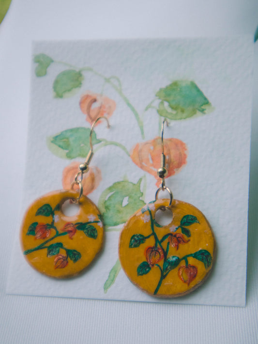 "Physalis" Earrings