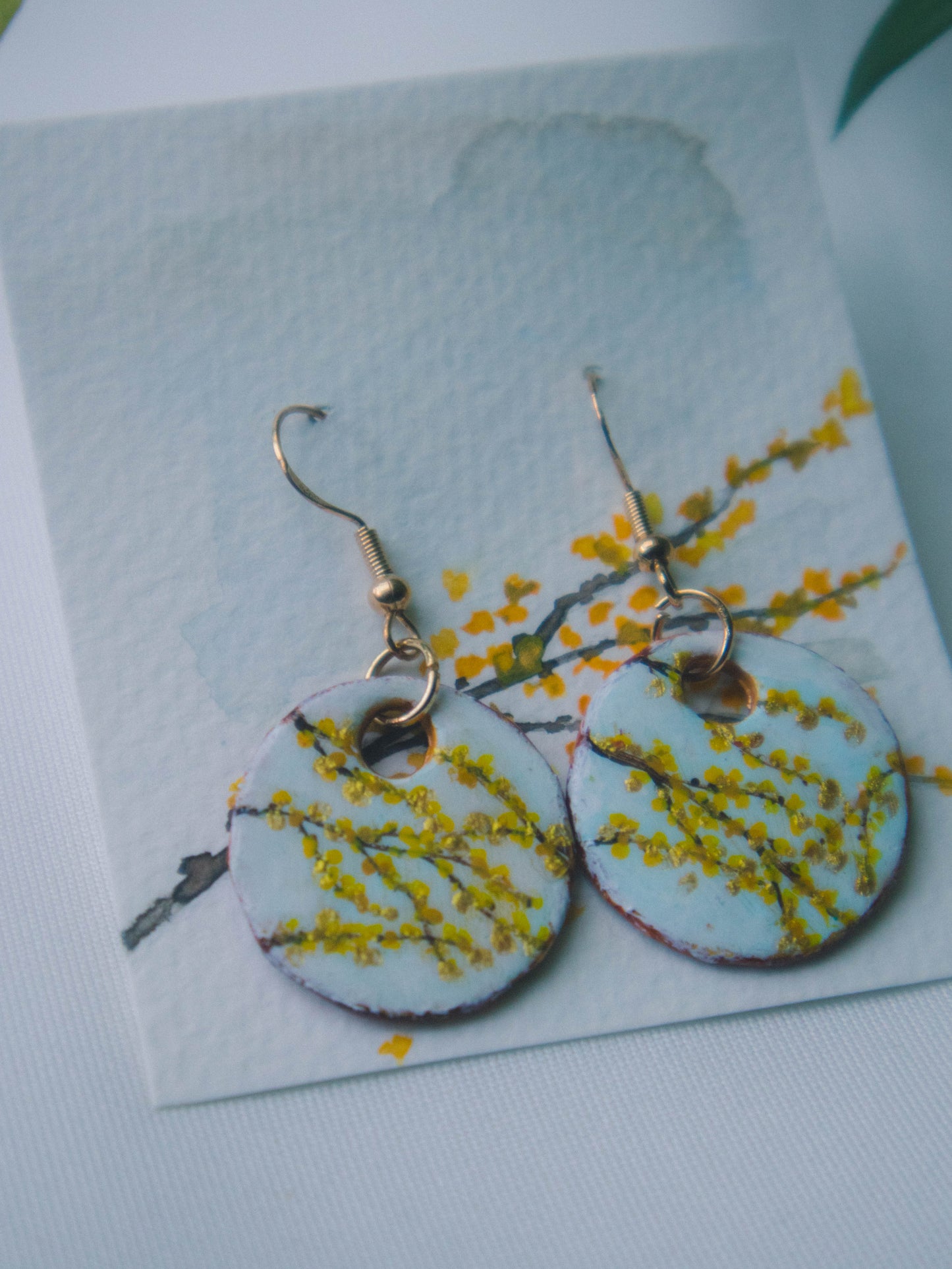 "Forsythia" Earrings