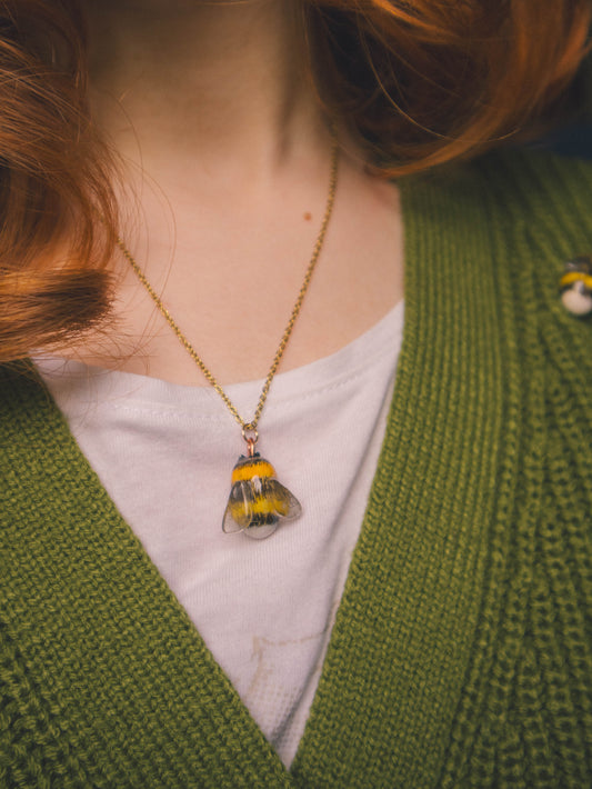 Bumblebee Necklace