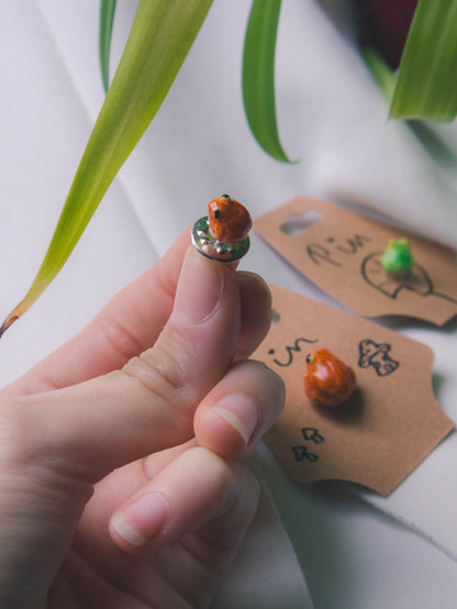 Frog and Toad Pins