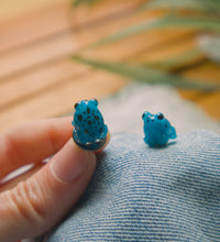 Blue Poison Dart Frog Pin
