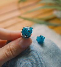 Blue Poison Dart Frog Pin