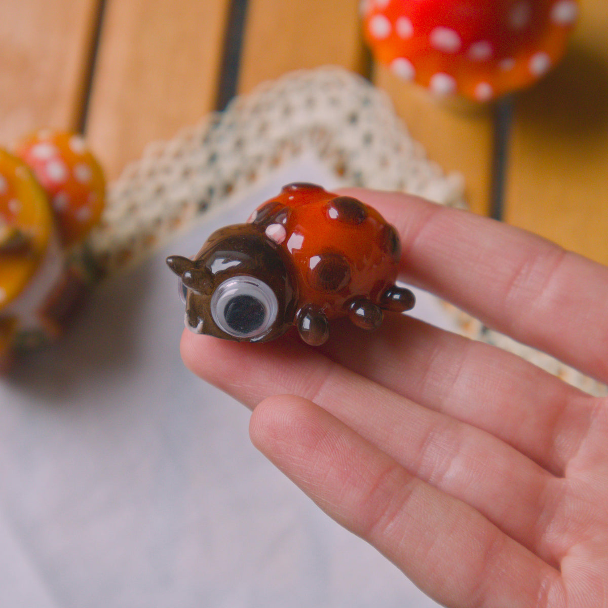 Louise the Ladybug Desk Buddy