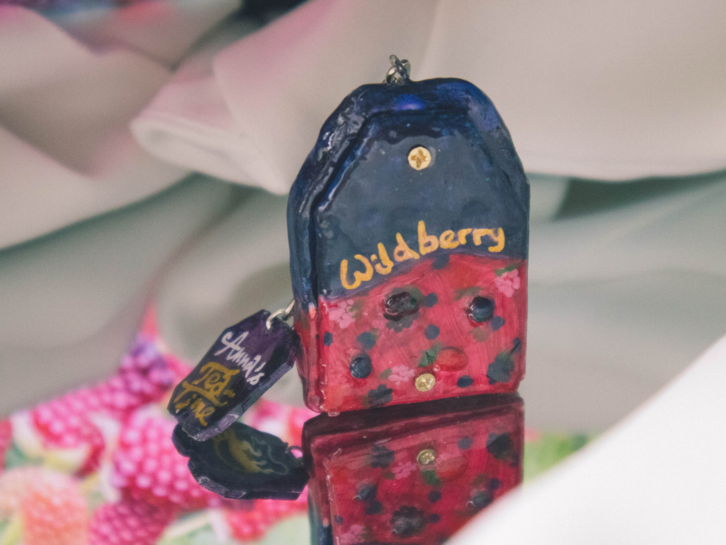 Teabag Watch Keychain