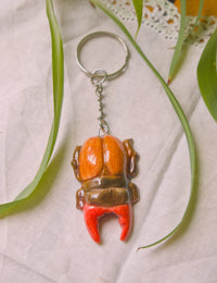 Stag Beetle Keychains