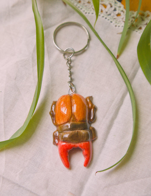 Stag Beetle Keychains