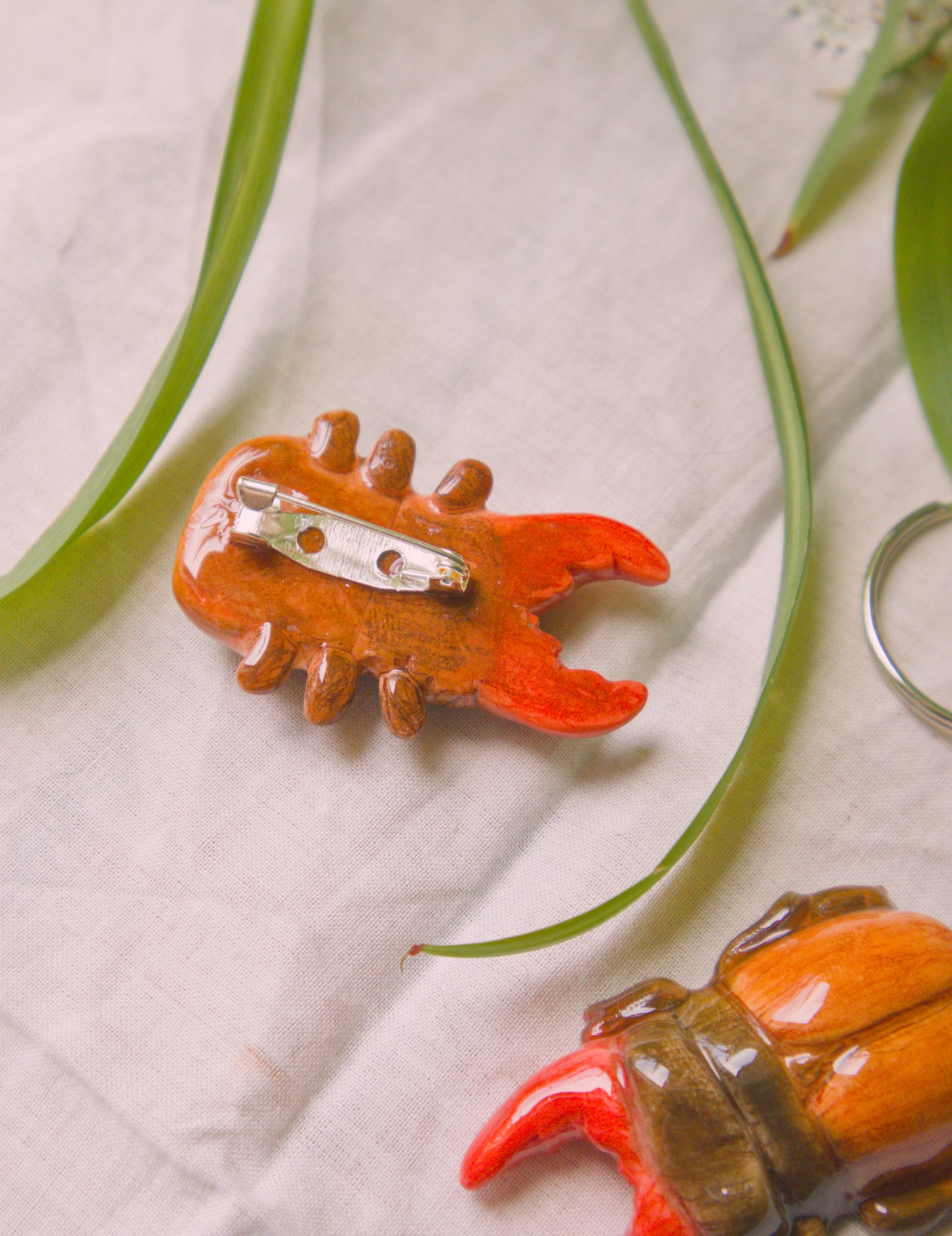 Stag Beetle Brooch/Pin
