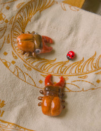 Stag Beetle Brooch/Pin