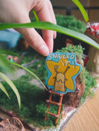 Snailed it! Star Snail sticker