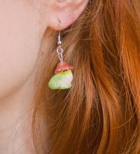 Silly Flower Frogs Earrings
