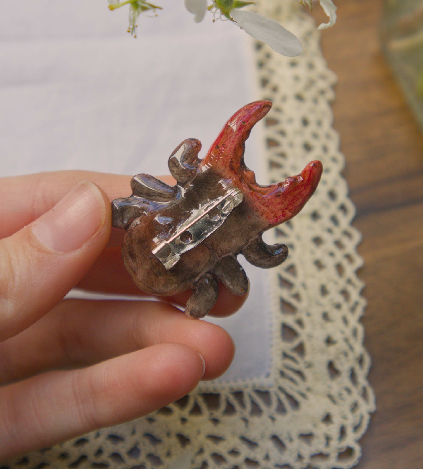 Stag Beetle Pins