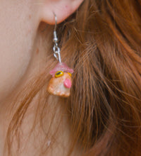 Silly Flower Frogs Earrings