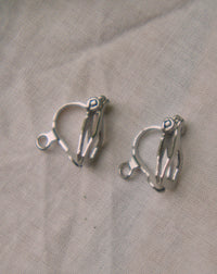 Change earring to clip ons for unpierced ears