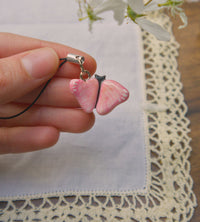 Pink Butterfly Phone Charms (b grade)