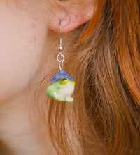 Silly Flower Frogs Earrings