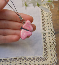 Pink Butterfly Phone Charms (b grade)