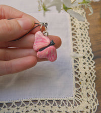 Pink Butterfly Phone Charms (b grade)