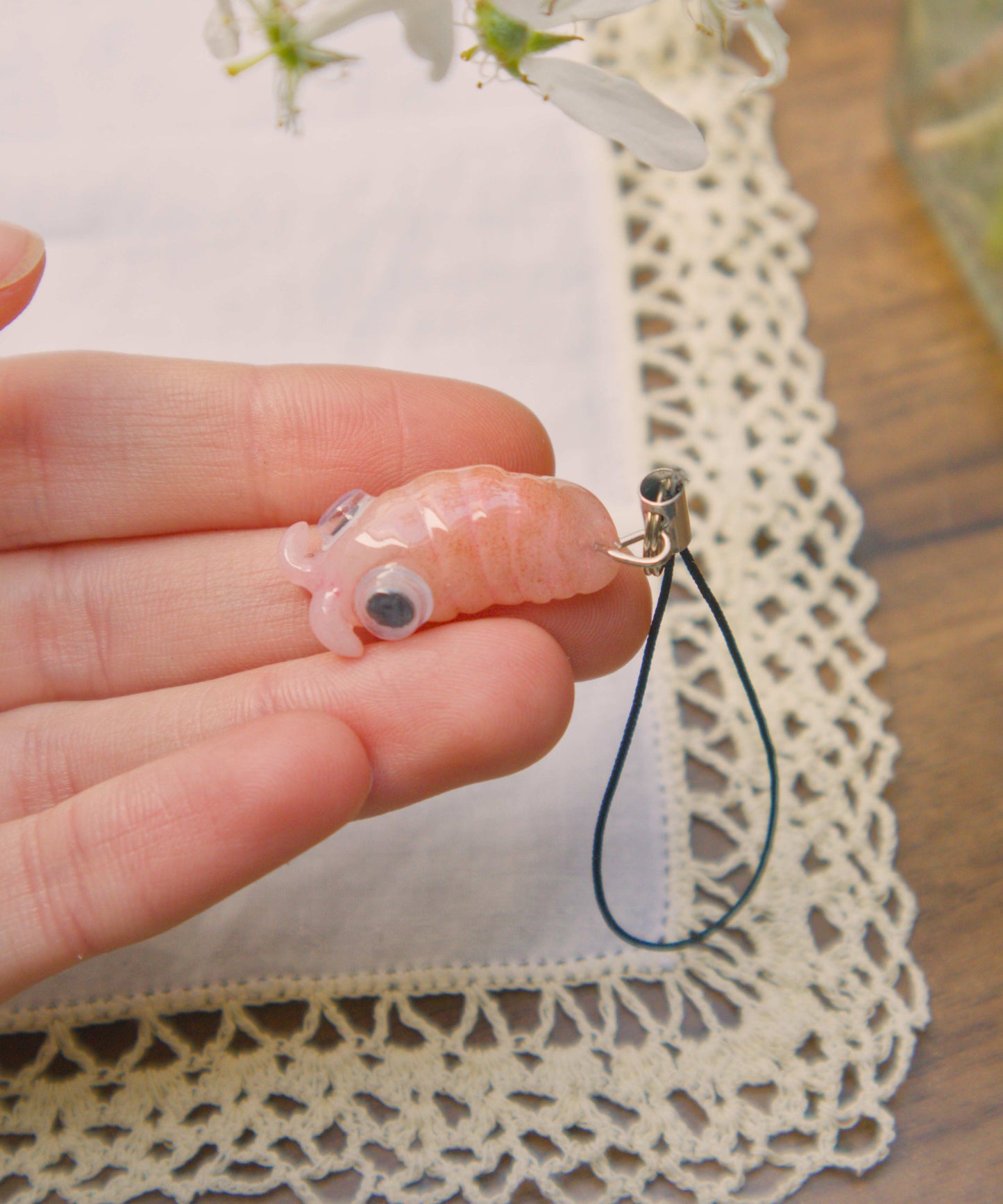 Mini Roly Poly Phone Charms