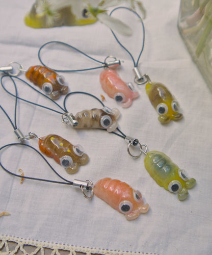 Mini Roly Poly Phone Charms