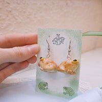 Silly Toad Earrings