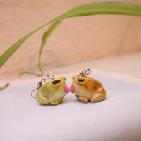 Silly Toad Earrings