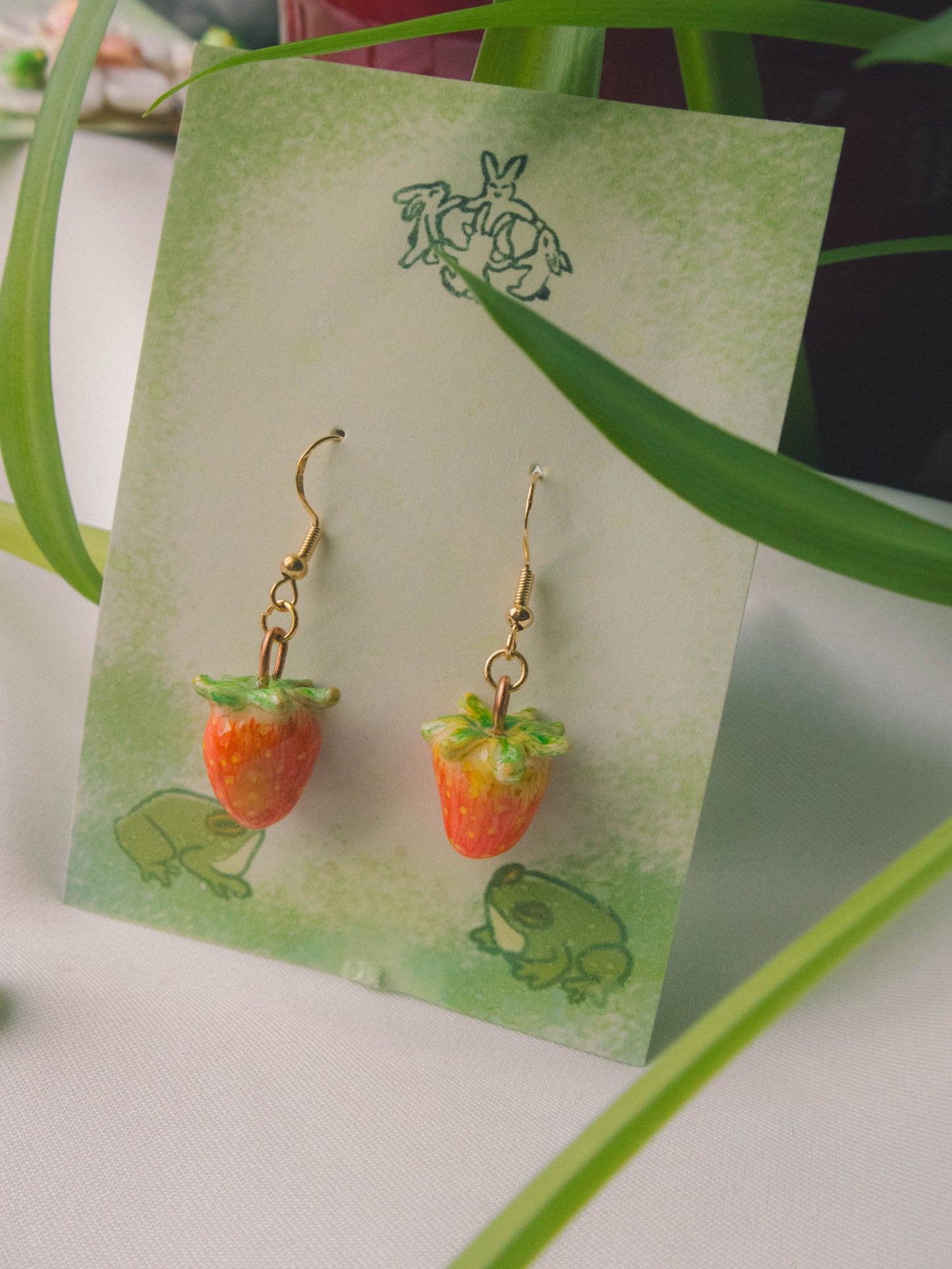 Strawberry Earrings