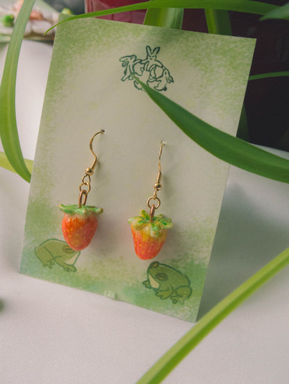 Strawberry Earrings