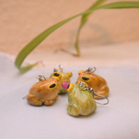 Silly Toad Earrings