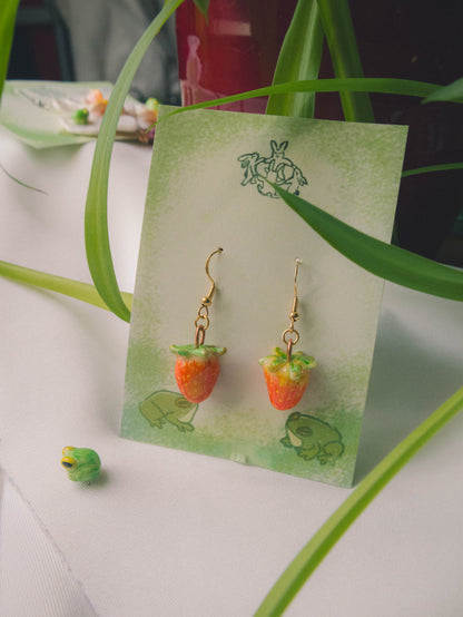 Strawberry Earrings