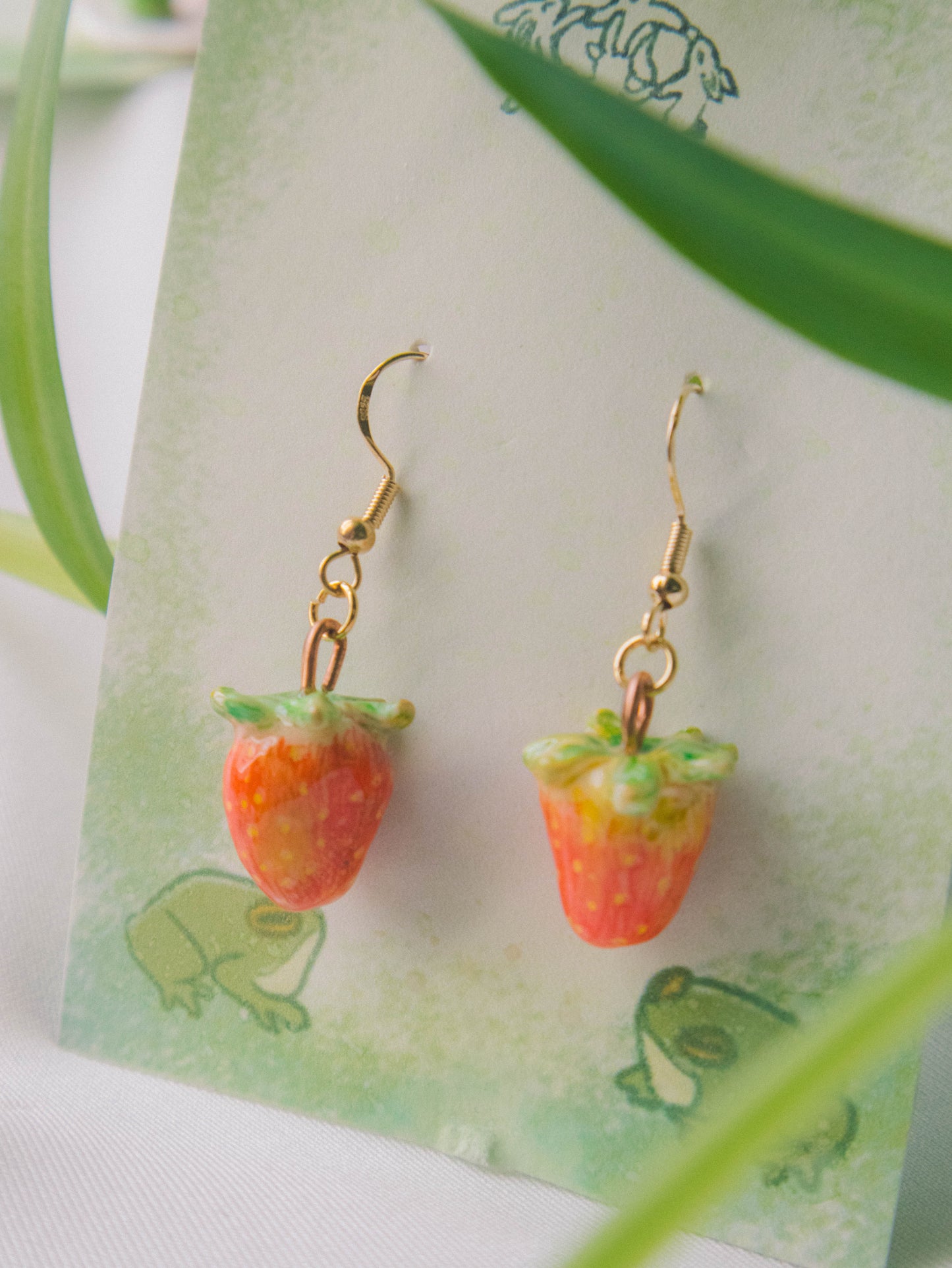 Strawberry Earrings
