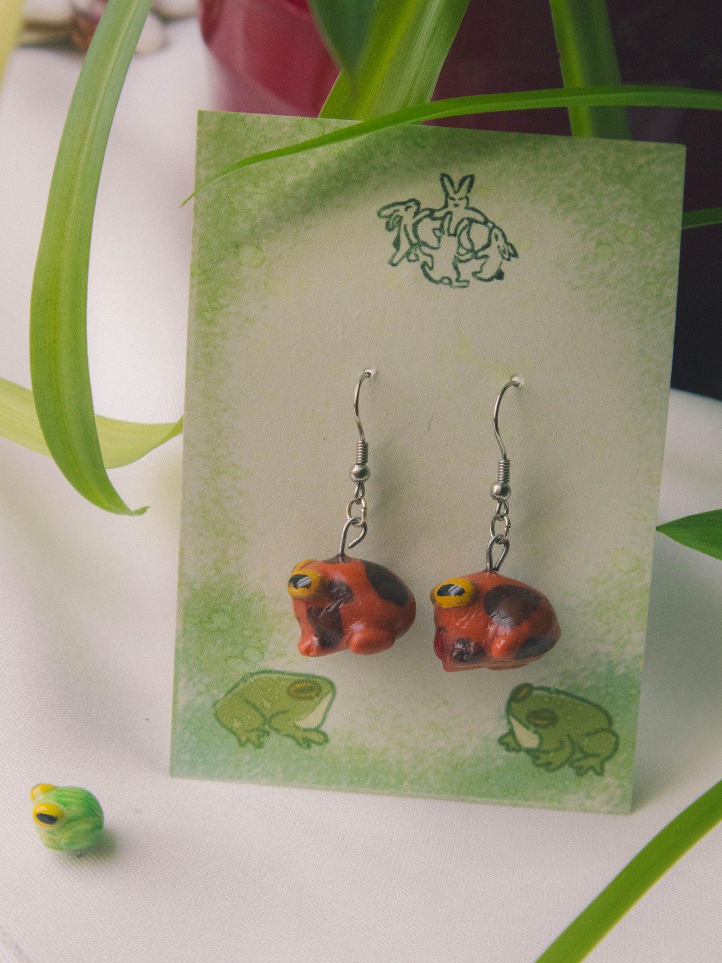 Silly Toads Earrings