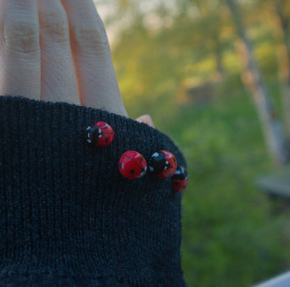 Ladybug Pins