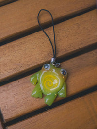 Original Silly Frog Worry Stone Charm
