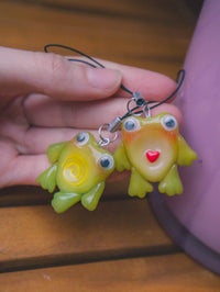 Original Silly Frog Worry Stone Charm