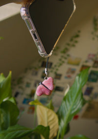 Pink Butterfly Phone Charms (b grade)