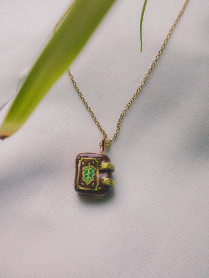 "The Little Woodland Book" Necklace