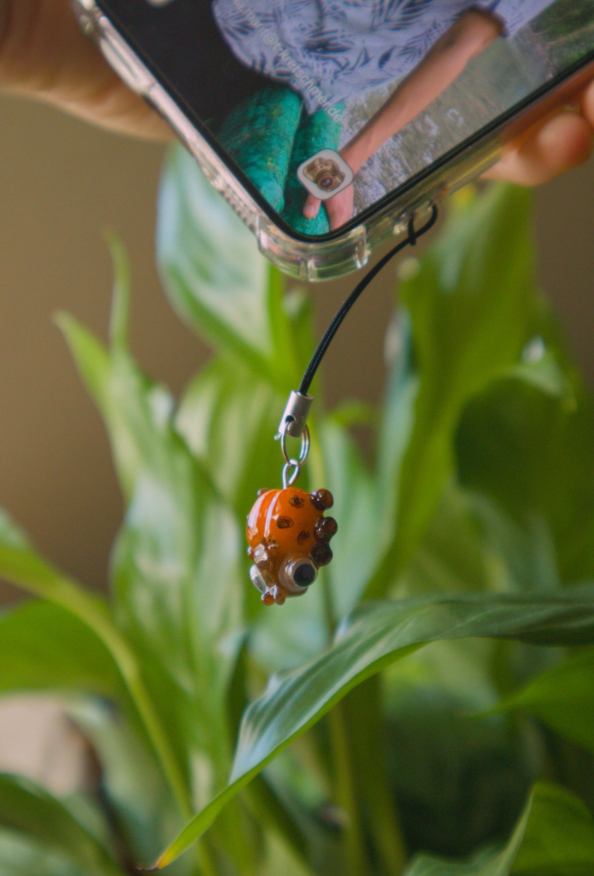 Mini Ladybug Phone Charms