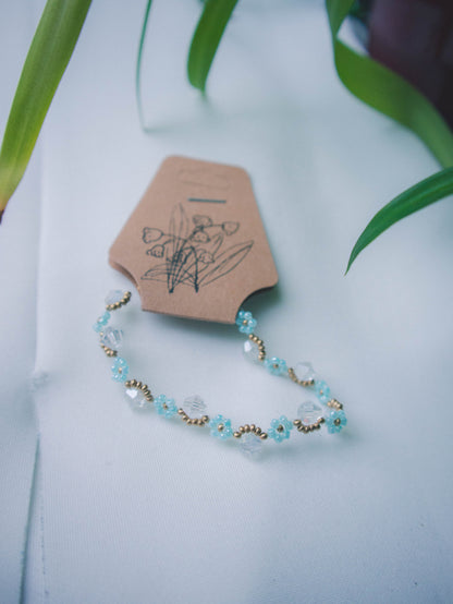 gentle sky blue bracelet