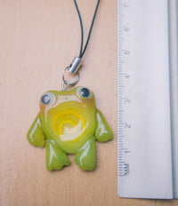 Original Silly Frog Worry Stone Charm