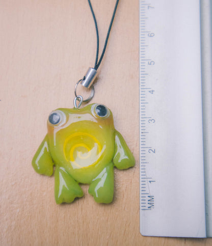 Original Silly Frog Worry Stone Charm