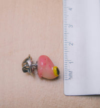 Pink and Jelly Frog Pin