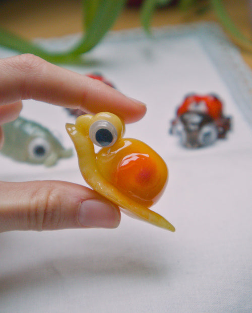 Silly Snail Desk Buddy (Worry Stone?)