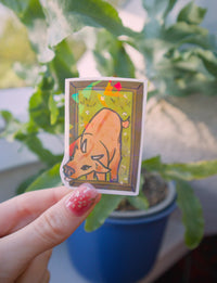 Cow and Ladybug Stickers