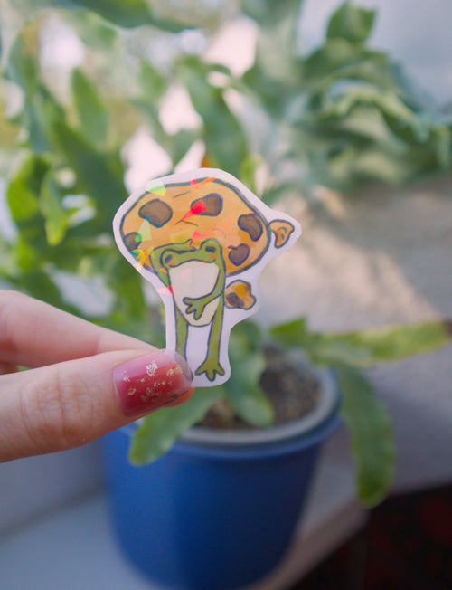 Cookie Frog Sticker