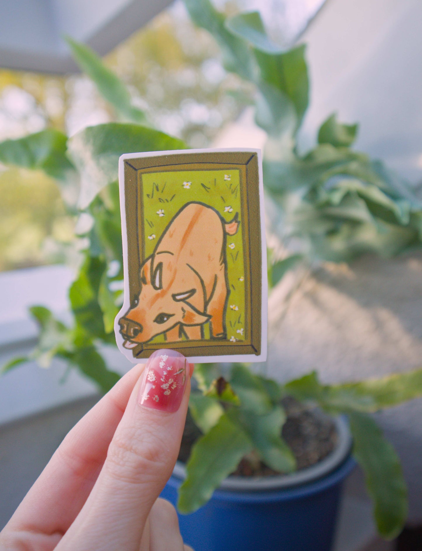 Cow and Ladybug Stickers
