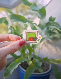 Cow and Ladybug Stickers