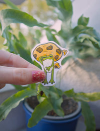 Cookie Frog Sticker